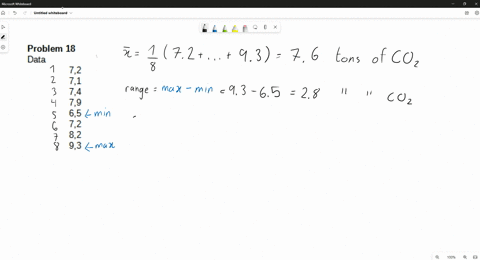 find-the-range-variance-and-standard-deviation-for-the-given-sample-data-include-appropriate-unit-14