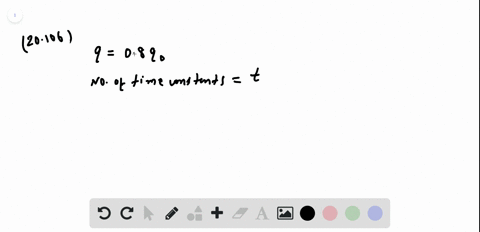 how-many-time-constants-must-elapse-before-a-capacitor-in-a-series-rc-circuit-is-charged-to-800-of-i