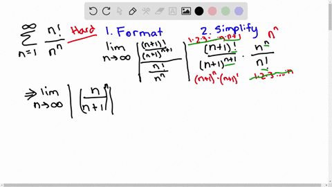 use-the-ratio-test-to-determine-the-convergence-or-divergence-of-the-series-sum_n1infty-fracn-nn