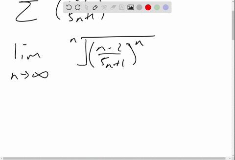 use-the-root-test-to-determine-the-convergence-or-divergence-of-the-series-sum_n1inftyleftfracn-25-2