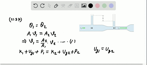 engineers-use-a-venturi-meter-to-measure-the-speed-of-a-fluid-traveling-through-a-pipe-see-figure-p1