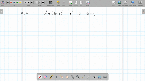 a-right-circular-cone-is-inscribed-in-a-sphere-of-radius-r-as-in-the-figure-find-the-dimensions-of-t