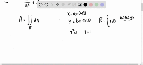 show-that-the-area-of-the-ellipse-fracx2a2fracy2b21-is-pi-a-b