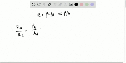 a-copper-wire-and-an-aluminum-wire-of-the-same-length-have-the-same-resistance-what-is-the-ratio-of-