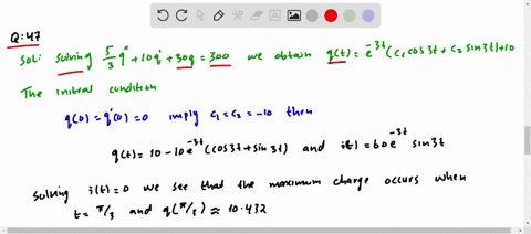 find-the-charge-on-the-capacitor-and-the-current-in-the-given-l-r-c-series-circuit-find-the-maximu-3