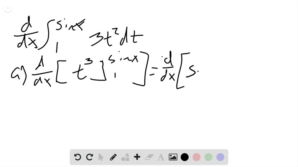 SOLVED:Find The Derivatives. A. By Evaluating The Integral And ...