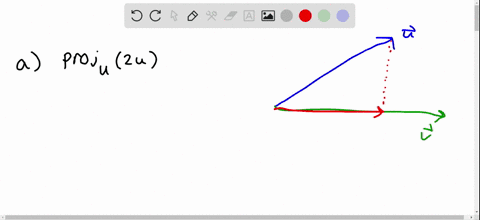 a-compute-proju-2-mathbfu-b-what-is-proju-c-mathbfu-for-any-c0