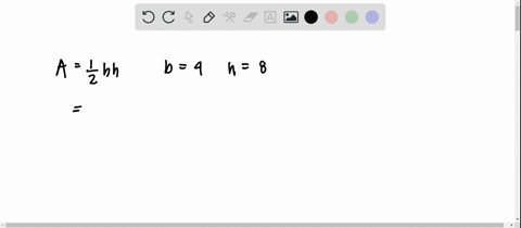 the-formula-for-the-area-of-a-triangle-is-given-by-afrac12-b-h-find-the-area-of-a-triangle-if-b4-mat