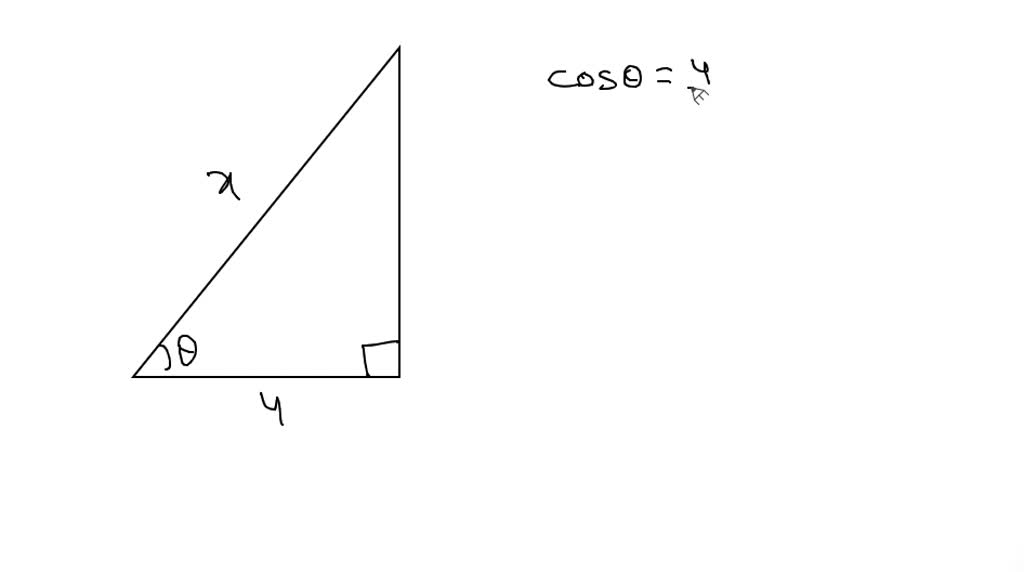 SOLVED:Use an inverse trigonometric function to write θ as a function of x.