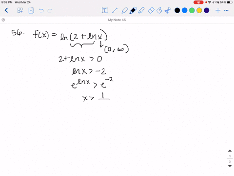 55-57-find-a-the-domain-of-f-and-b-f-1-and-its-domain-fxln-2ln-x