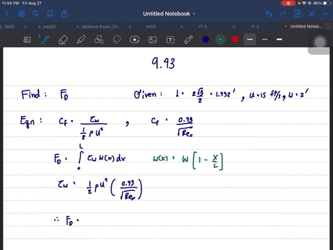 assume-laminar-boundary-layer-flow-to-estimate-the-drag-on-the-plate-shown-when-it-is-placed-paral-2