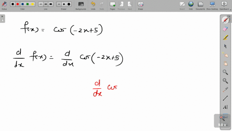 find-the-derivatives-of-the-given-functions-fxcos-2-x5