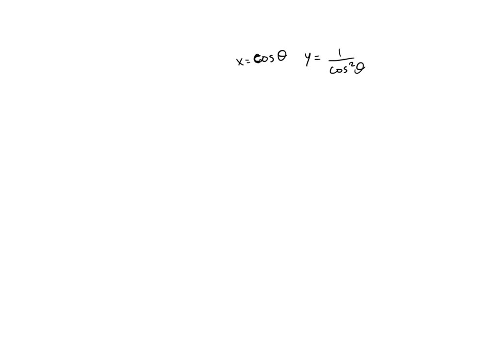 SOLVED:(a) Eliminate the parameter to find a Cartesian equation of the ...