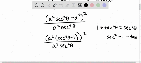 make-the-trigonometric-substitution-xa-sec-theta-quad-text-for-0thetapi-2-text-and-a0-simplify-the-5