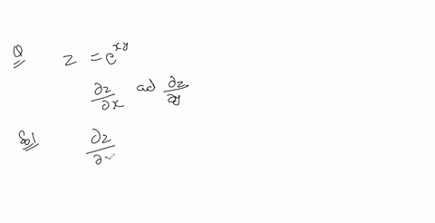 for-the-following-exercises-calculate-the-partial-derivatives-let-zex-y-find-fracpartial-zpartial-x-
