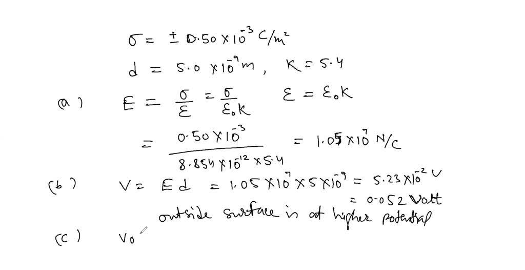 SOLVEDSome cell walls in the human body have a layer of negative charge on the inside surface