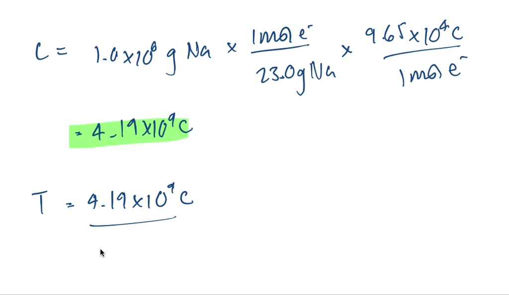 SOLVED: What is the minimum energy required to produce a kg of NaOH ...