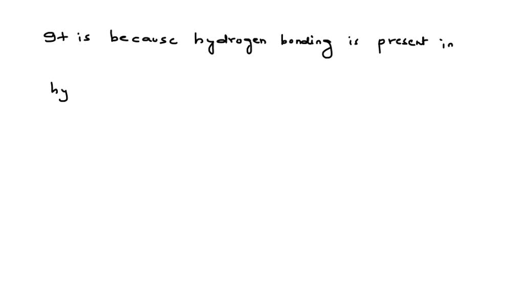 SOLVEDHydrogen fluoride is a liquid unlike other hydrogen halides