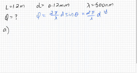 in-figure-374-let-l120-mathrmm-and-d0120-mathrmmm-and-assume-that-the-slit-system-is-illuminated-wit