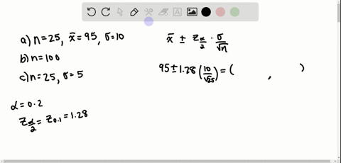 the-standard-deviation-of-a-normally-distributed-population-is-equal-to-10-a-sample-size-of-25-is-se