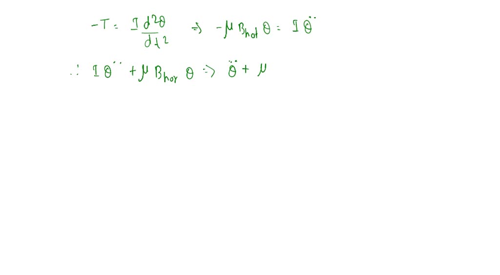 SOLVED:You place a magnetic compass on a horizontal surface, allow the ...