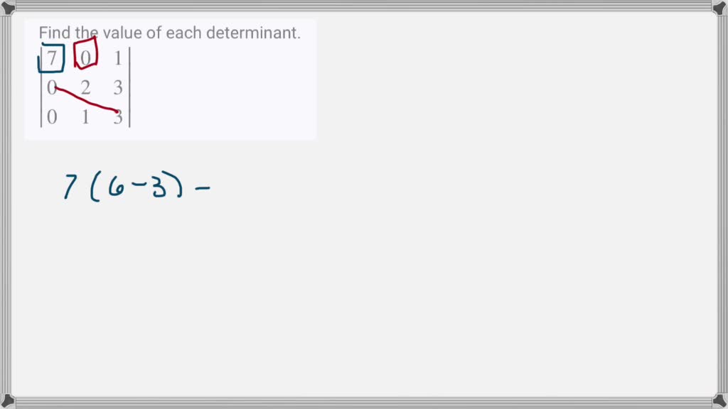 minor and cofactor of determinants 4.4