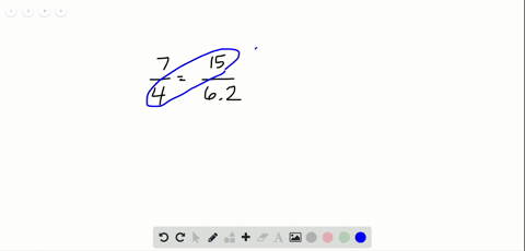 determine-whether-the-ratios-are-proportional-frac74-stackrel-frac1562