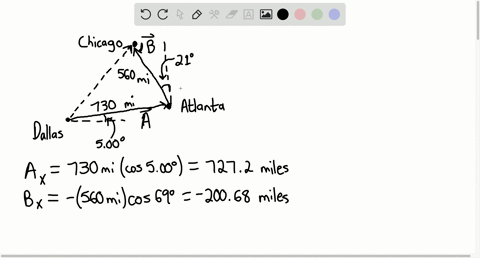a-map-suggests-that-atlanta-is-730-miles-in-a-direction-500circ-north-of-east-from-dallas-the-same-m