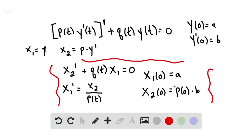 SOLVEDSturm Liouville Form. A secondorder equat…