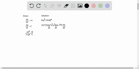 a-particle-is-moving-along-the-curve-whose-equation-is-fracx-y31y2frac85-assume-that-the-x-coordinat