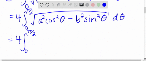 show-that-the-total-length-of-the-ellipse-xa-sin-thetayb-cos-theta-ab0-is-l4-a-int_0pi-2-sqrt1-e2-si