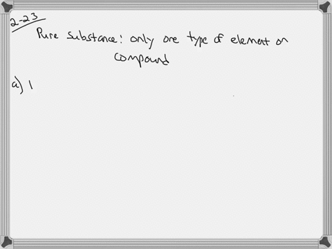 which-of-the-following-are-pure-substances-and-which-are-mixtures-a-table-salt-b-tap-water-c-clean-d