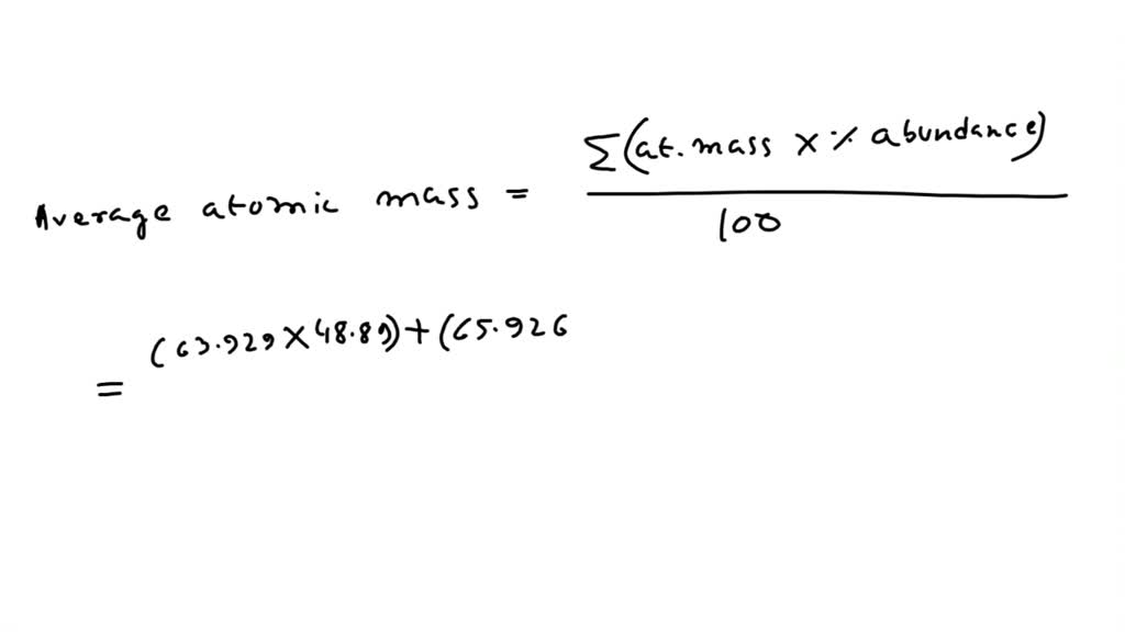 solved-zinc-has-atomic-mass-a-65-39-and-has-five-naturally-occurring