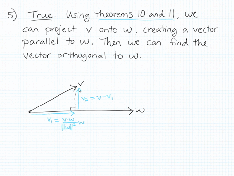 true-or-false-given-two-nonzero-vectors-mathbfv-and-mathbfw-it-is-always-possible-to-decompose-v-int