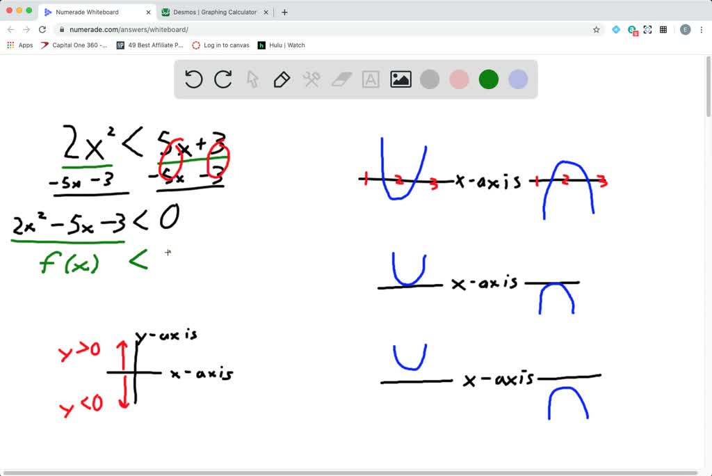 Solved Solve Each Inequality X