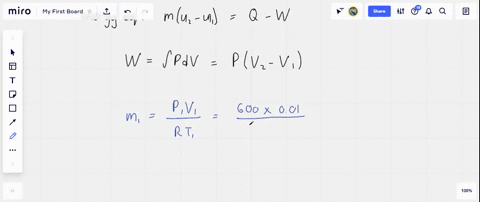 a-pistoncylinder-contains-air-at-600-mathrmkpa-290-mathrmk-and-a-volume-of-001-mathrmm3-a-constant-2
