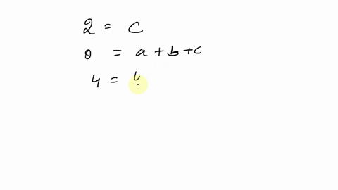find-a-quadratic-model-for-each-set-of-data-021024