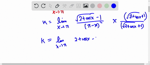 if-the-function-fxleftbeginarraylfracsqrt2cos-x-1pi-x2-x-neq-pi-k-quad-xpiendarrayright-is-continuou