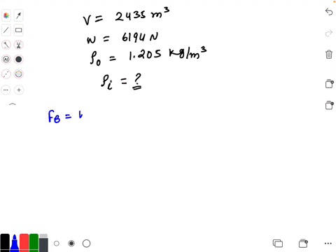 a-hot-air-balloon-has-a-volume-of-2435-mathrmm3-the-balloon-can-lift-a-weight-of-6194-mathrmn-includ