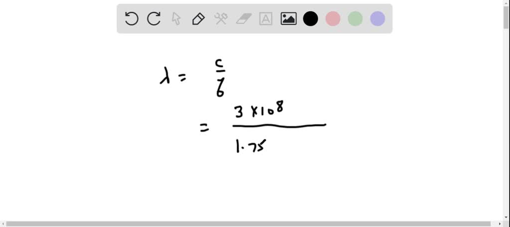 SOLVED:A cell phone transmits at a frequency of 1.75 ×10^8 Hz. What is ...