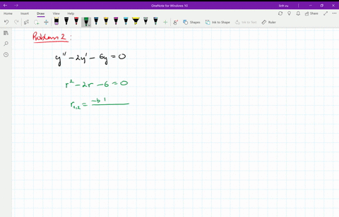 find-the-general-solution-of-the-differential-equation-yprime-prime-2-yprime-6-y0