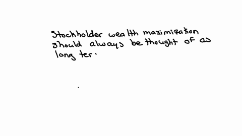 should-stockholder-wealth-maximization-be-thought-of-as-a-long-term-or-a-short-term-goal-for-example