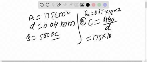 a-parallel-plate-capacitor-has-a-plate-arca-of-175-mathrmcm2-and-a-plate-separation-of-00400-mathrmm