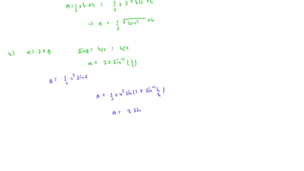 Solved:find The Shape Of The Triangle Of Largest Area That Can Be 