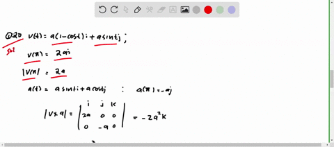 find-the-curvature-at-tpi-of-the-cycloid-that-is-described-by-mathbfrtat-sin-t-mathbfia1-cos-t-mathb
