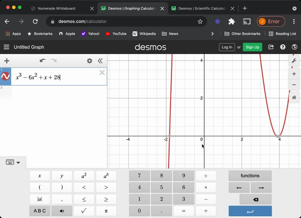 SOLVEDUse your calculator or other graphing technology to solve
