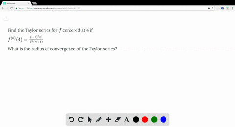 find-the-taylor-series-for-f-centered-at-4-if-fn-4-frac-1n-n3n-n-1-what-is-the-radius-of-convergence