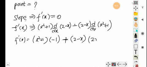 let-fxleftx21right2-x-find-the-points-on-the-graph-of-f-where-the-tangent-line-is-horizontal-2