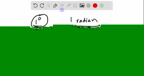 which-is-the-larger-angle-1circ-or-1-radian-explain