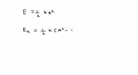 Solved A Mass Spring System Undergoes Simple Harmonic Motion With Solved A Mass Spring System Undergoes Simple Harmonic Motion With